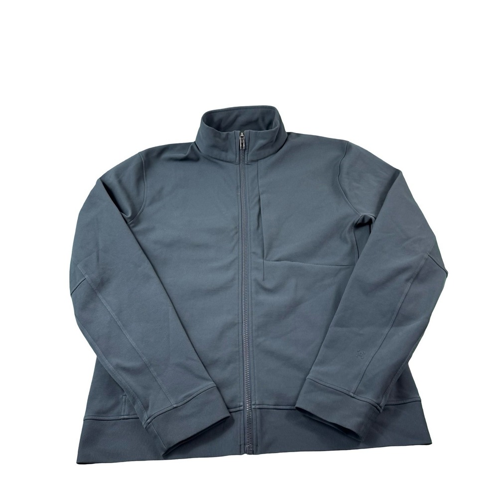 Lululemon Gray Full Zip Performance Sojourn Mens Jacket Size Large
